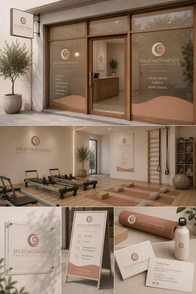 studiolime progetti clienti branding aziendale grafica design loghi progetti allestimento negozio