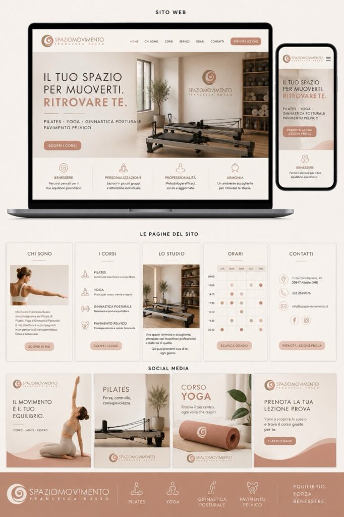 studiolime progetti clienti branding aziendale grafica design loghi progetti allestimento negozio social digitale web