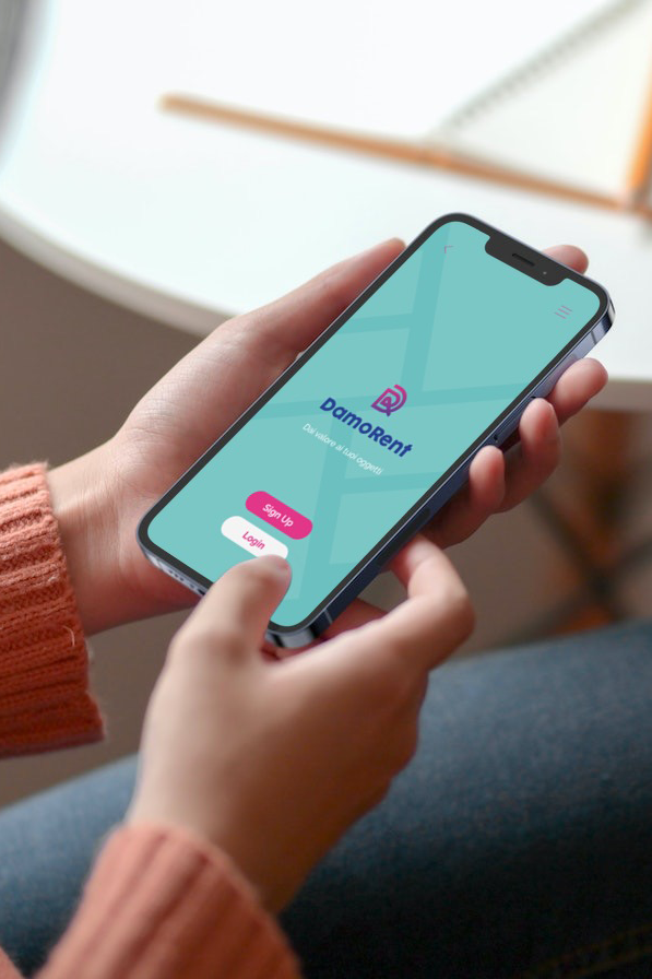 damorent app studiolime applicazioni sitoweb digital