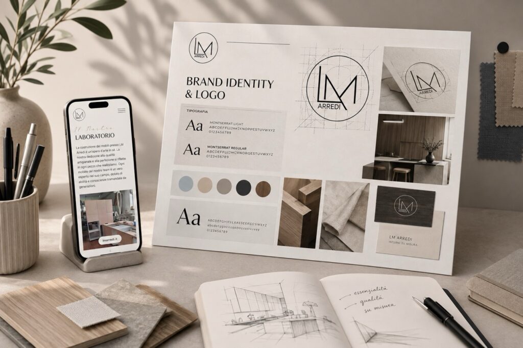 studiolime logo loghi brand identity lmarredi clienti studio progetti immagine coordinata monza brianza biassono sovico