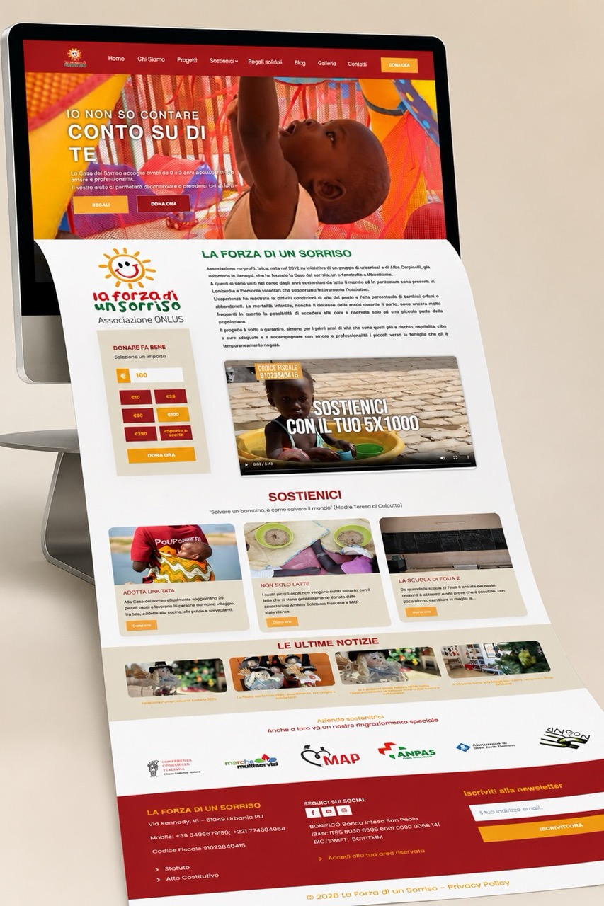 studiolime sitiweb deign web sviluppo portale ecommerce online monza brianza milano lecco como italia onlus associazione