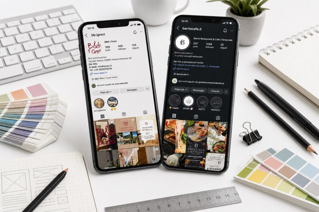 studiolime social gestione plan copy calendario editoriale loghi brand igreci barrio progetti immagine coordinata monza brianza biassono vimercate napoli caserta vairano lombardia